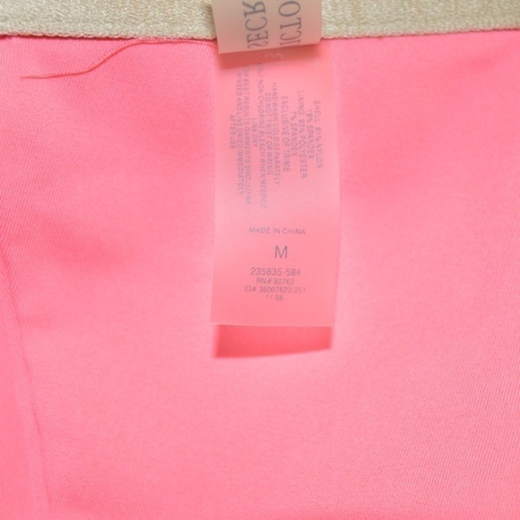 Victoria’s Secret Pink & Red Ruffle Bandeau Bikini XS Bottom‎ Medium Top Barbie - Picture 7 of 8
